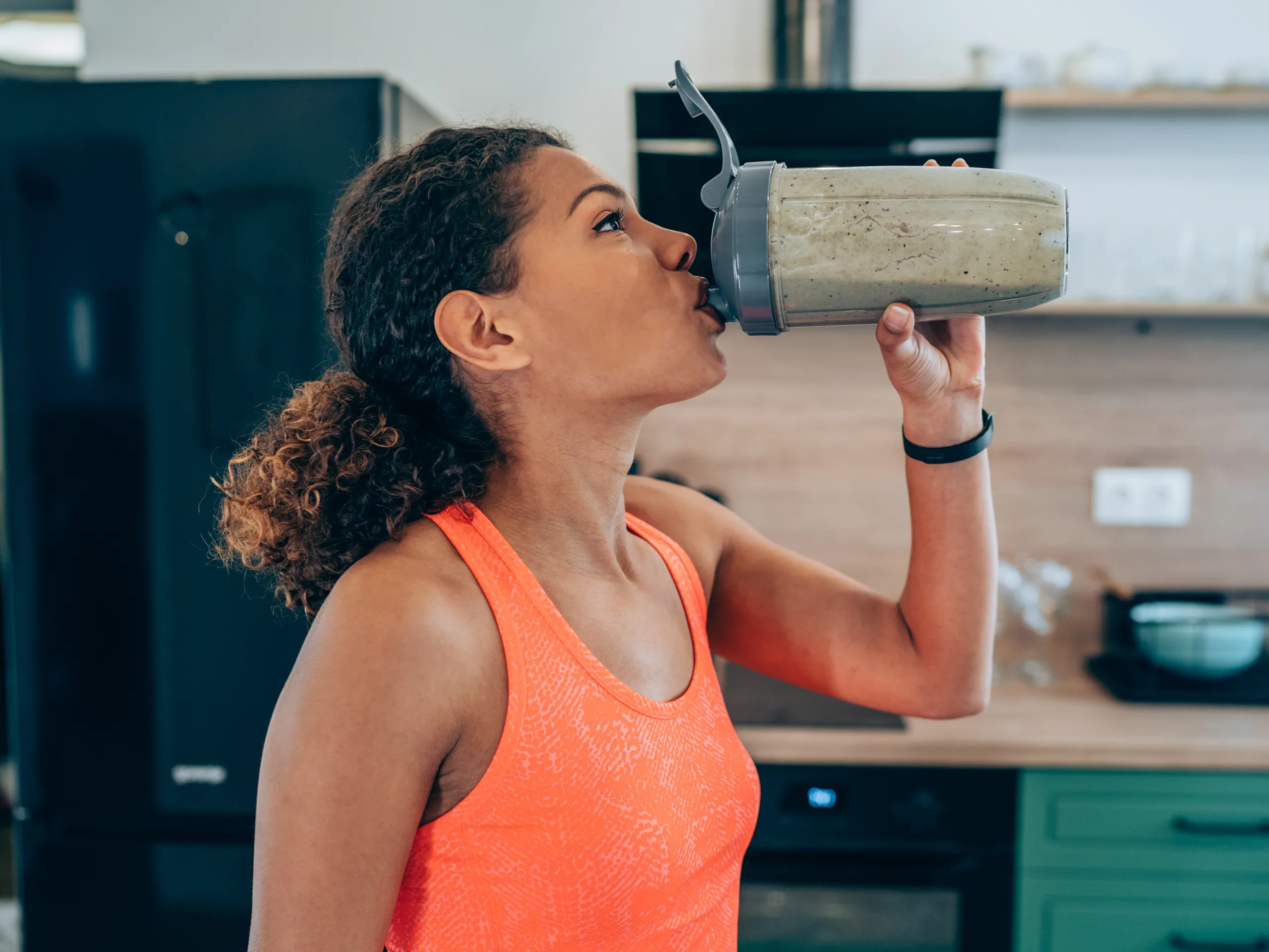 Organic vegan protein powder